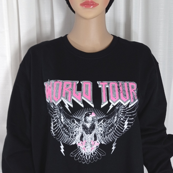 Zutter Tops - ZUTTER "World Tour" Long Sleeve Graphic Tee NWOT